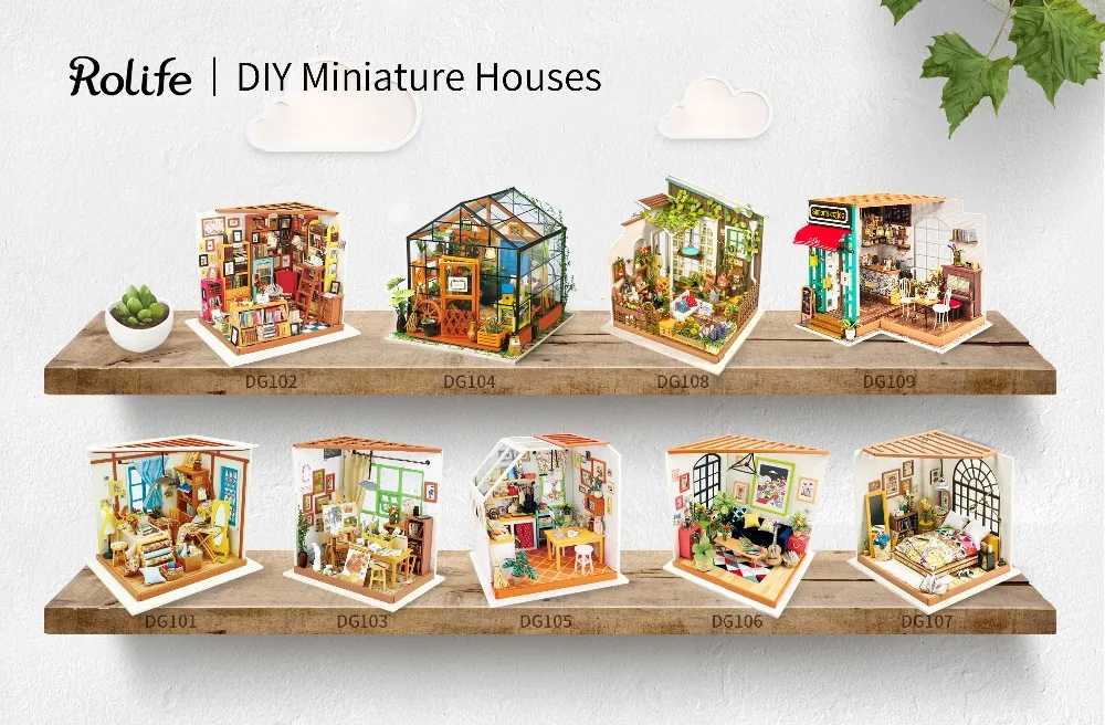 diy miniature house rolife
