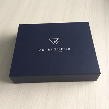 Best Delivery Luxury Dark Navy Blue Printing Custom Color Folding Best Delivery Luxury Dark Navy Blue Printing Custom Color Folding Paper Gift Box