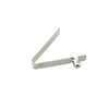 custom stainless steel V shaped clip touch button spring clip for lock and tube