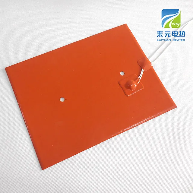 Flexible Adhesive Silicone Rubber Heat Heating Resistance Heater Pad