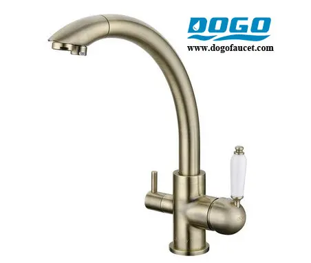 Dogo Factory wholesale KaiPing taps Black China faucet 3 way kitchen faucet