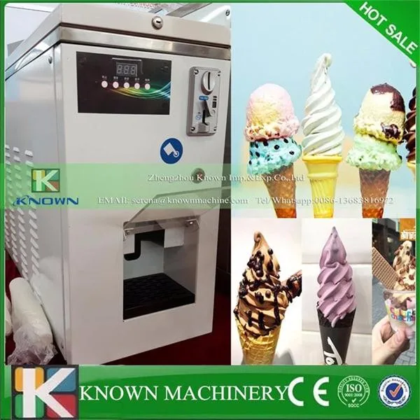 Oem Automatic Frozen Food Soft Ice Cream Vending Machine Buy