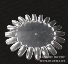 Manicure works display plate nail polish nail nail color display board fake nails swatches card