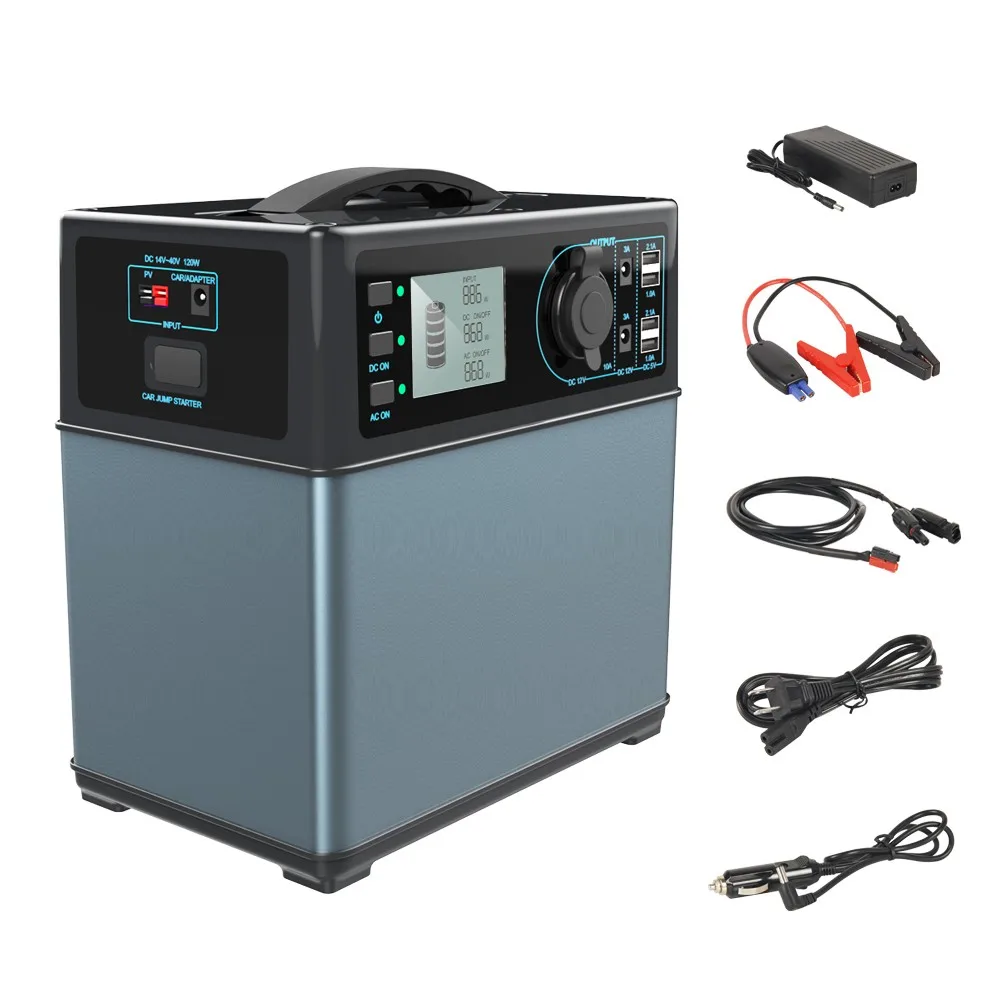 400Wh Portable Solar Generator for home