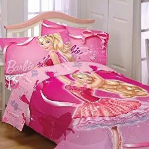 barbie twin sheet set