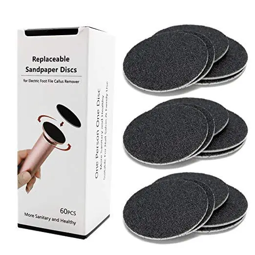 Electronic Beauty Product 2 Generation Electronic Foot File with Sandpaper Disk, Powerful Electric Foot Callus Remover