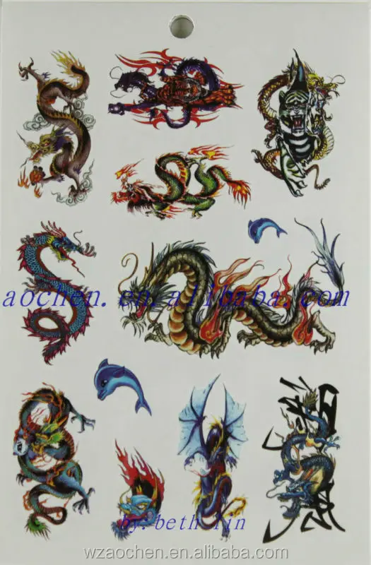 Kaufen Sie Mit Niedrigem Preis German Stuck Sets Grosshandel German Galeriebild Set Auf Traditionelle Chinesische Drachen Tattoos Alibaba Com