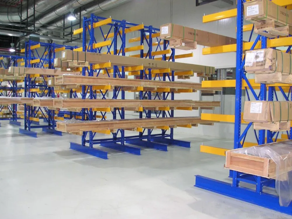 lumber storage racking system double sided cantilever rack