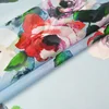 Digital Printing Soft Thin 100% Pure Silk Georgette Fabric