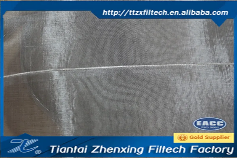 50 Micron Liquid Filter Bag Stainless Steel Mesh Bag Size 180x430mm