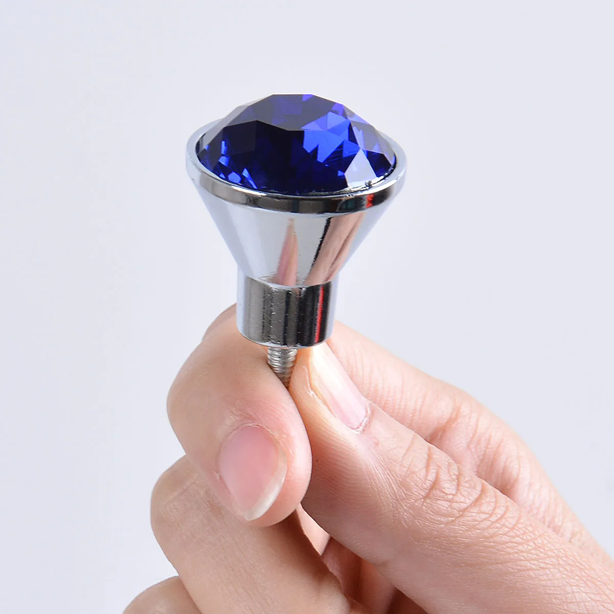 水晶橱柜旋钮 25毫米水晶梳妆台抽屉把手