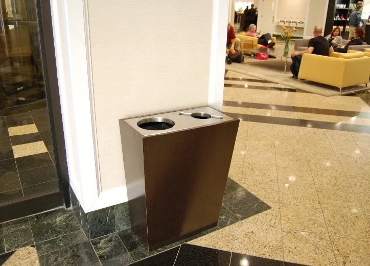 Hotel Lobby Metal Trash Can Bins Buy Trash Can Waste Bin Trash Can