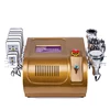 2018 New gold color Cavitation Vacuum Weight Loss Rf Body machine