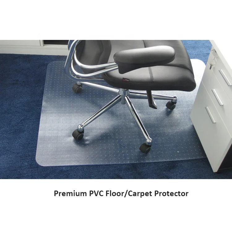 Hardhouten Vloer Tapijt Protector PVC Stoel Bureau Mat