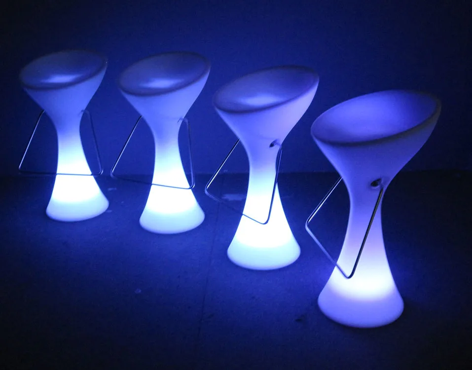Led Glowing Bar Stool Rgb Colors Changeable For Sale Buy Commercial