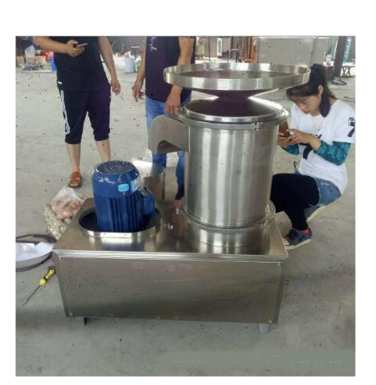 Egg Shell Separator And Liquid Cracking Machine / Egg Breaking And