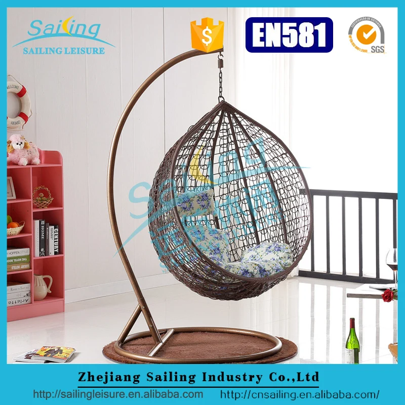 Muebles Al Aire Libre Patio Columpio Silla De Huevo Colgar Jardín