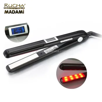 infrared heat iron flat brazilian ultrasonic larger straightener cold hair