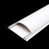 Flame Retardant Arc Shaped floor channel trays Cable duct Conduit PVC Trunking