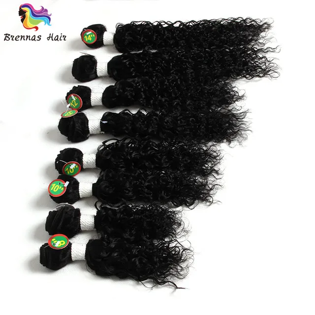 human hair bundles ombre color natural hair extension 8pcs/pack