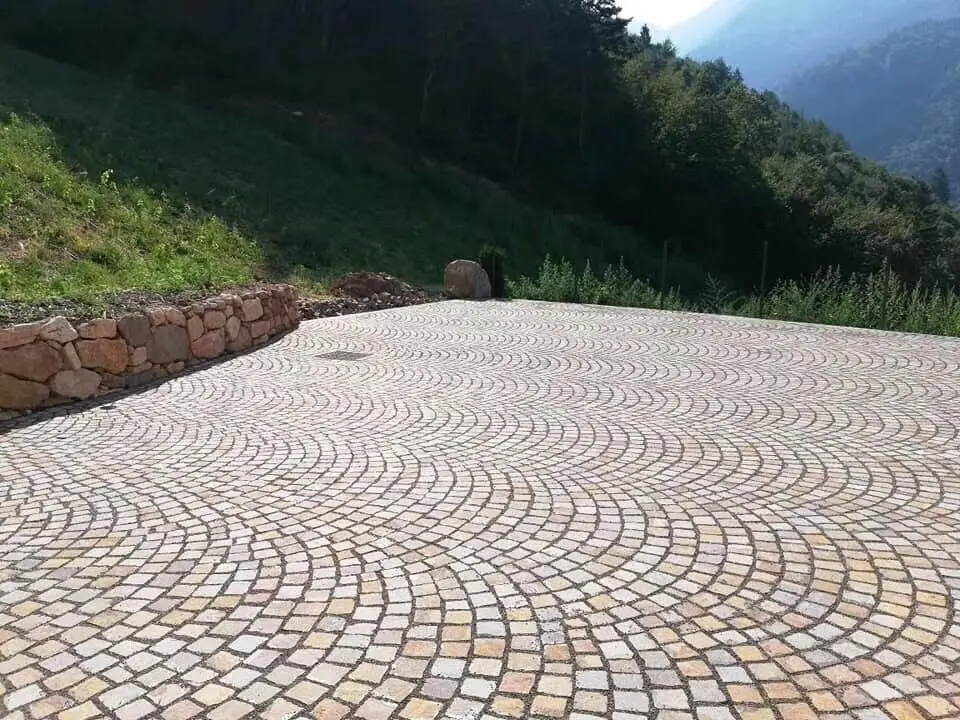 Cobblestone Paver Mats Cheap Driveway Paving Stone Granite Paving Stone