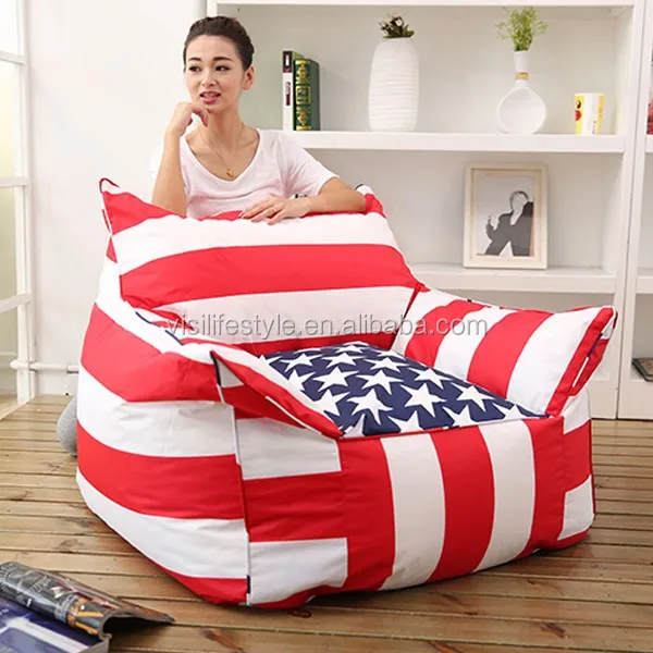 football shaped bean bag chair