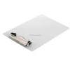 Factory fashion custom office writing clip board A4 A5 size PS plastic file folder metal clipboard