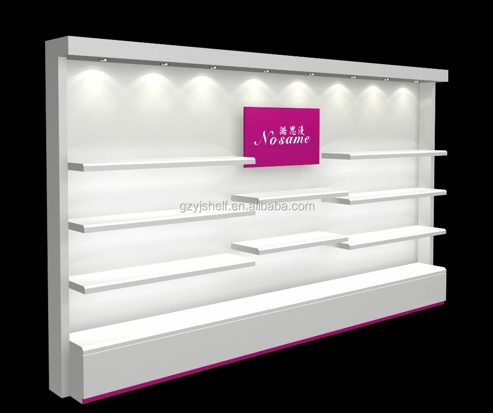 Three Row Cosmetic Display Cabinet Wall For 11 155970611 Meitu 2 Jpg