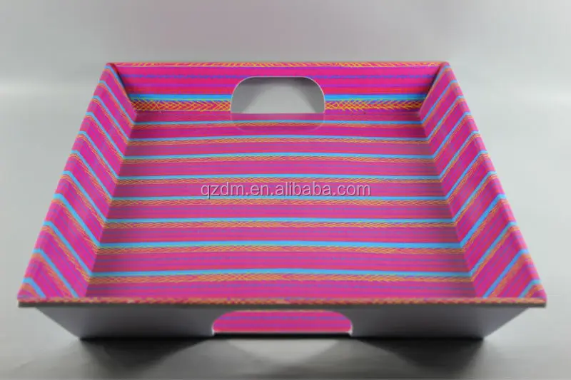 20 Inch Melamine Large Tray/Large Plastic Fruit Serving Trays