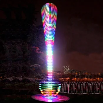 The Outdoor Lighting Sculpture For Urban Decoration Outdoor Lighting Sculpture For Urban