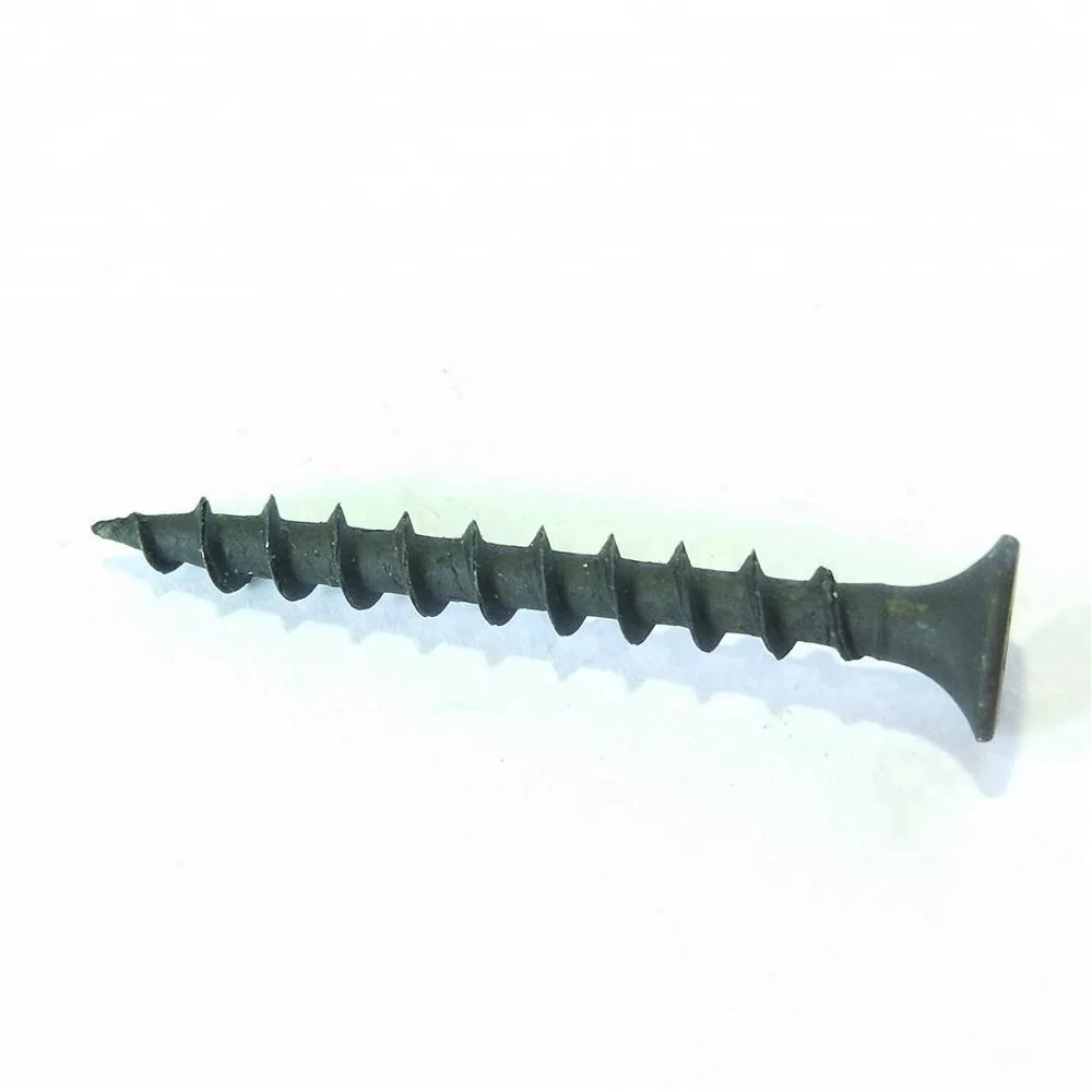 
Household cross-head steel black collated drywall screw for retail industry 