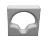 Decorative block for restaurant room divider
