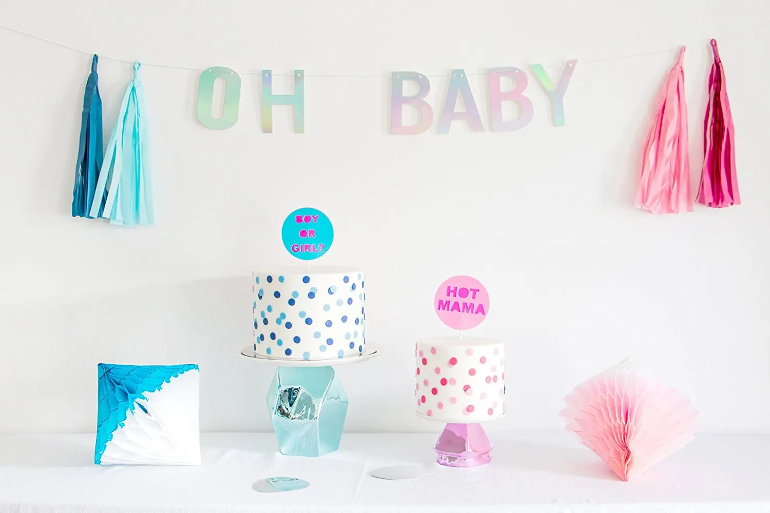 Buy Poshahoolie Premium Quality Oh Baby Shower Banner Reusable