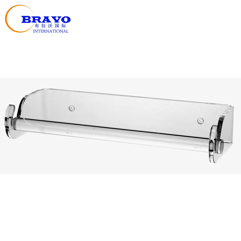 Clear Perspex Paper Towel Holder Acrylic Wall Mount Paper Towel Roll