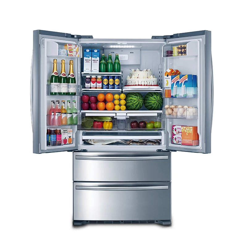 R600a Sidebyside Refrigerator With Single Ice Maker (pearly White