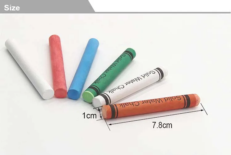 Chinese Big Chalk Piece Manufacturer Blackboard Water Soluble Chalk
