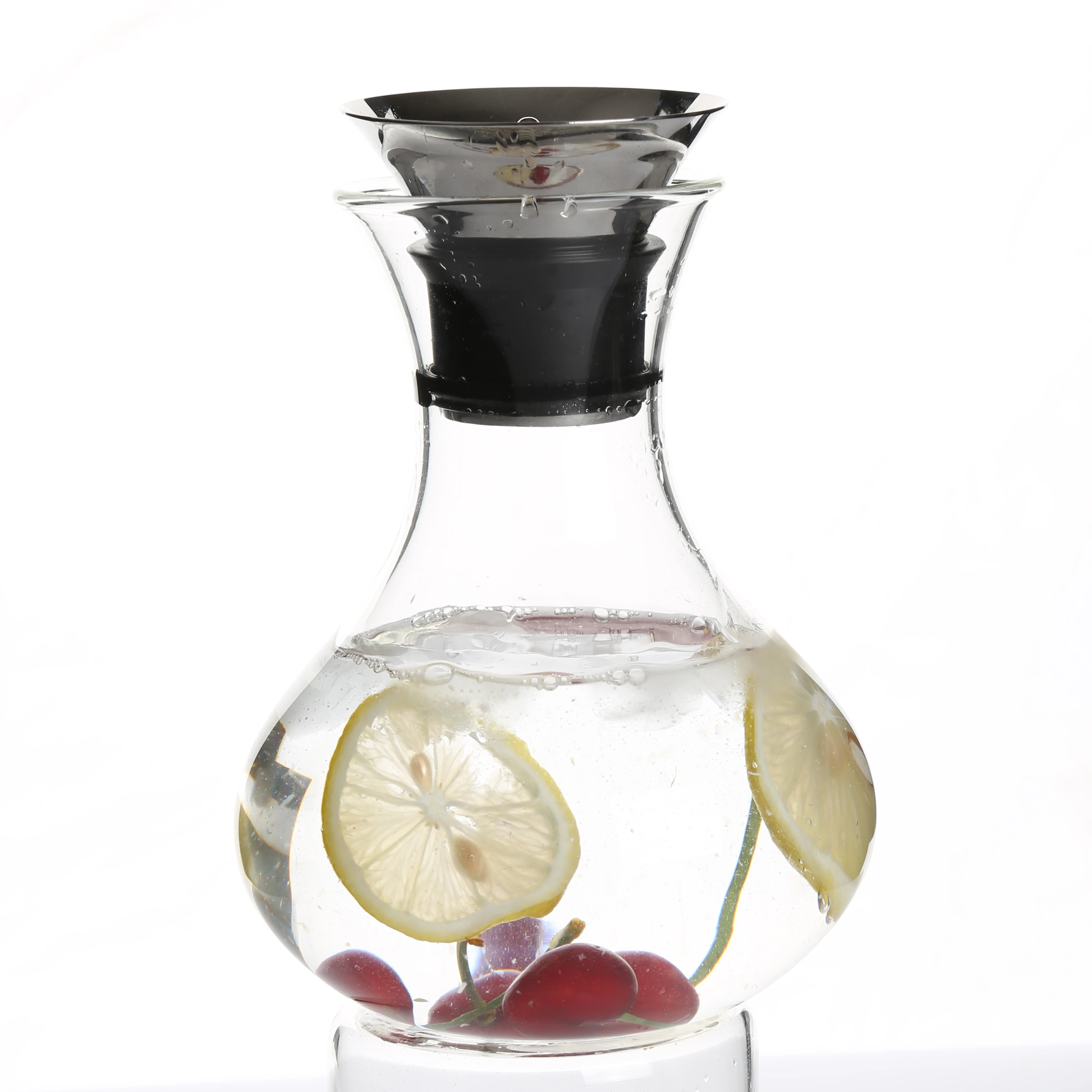 1500ml Glass Water Carafe Pitcher And Wine Decanter With Aerator And