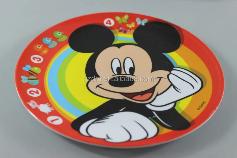 Food grade Plastic Children Dinner Plate