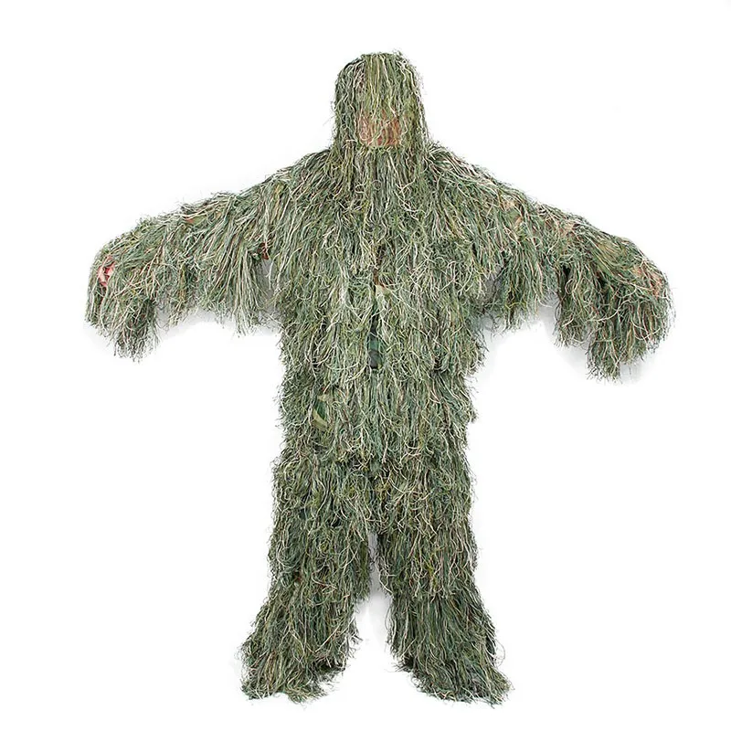 Tactical Camouflage Woodland Hunting Airsoft Hunting Paintball Ghillie ...