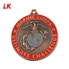 New Design Custom Antique Copper Eagle USA 3D Metal Award Medal
