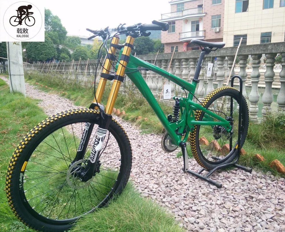 Sale Kalosse  M610   30 speed  AM/XC    26*2.35 tires  bicycle   DH  20mm barrel shaft  Full suspension mountain bike 2