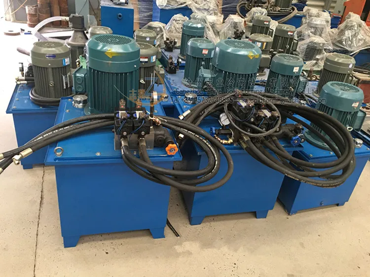 Automatic Glazed Roof Tile Roll Forming Machinery