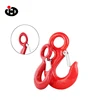 JINGHONG Hoist Slip Eye Hook with Safety Latch
