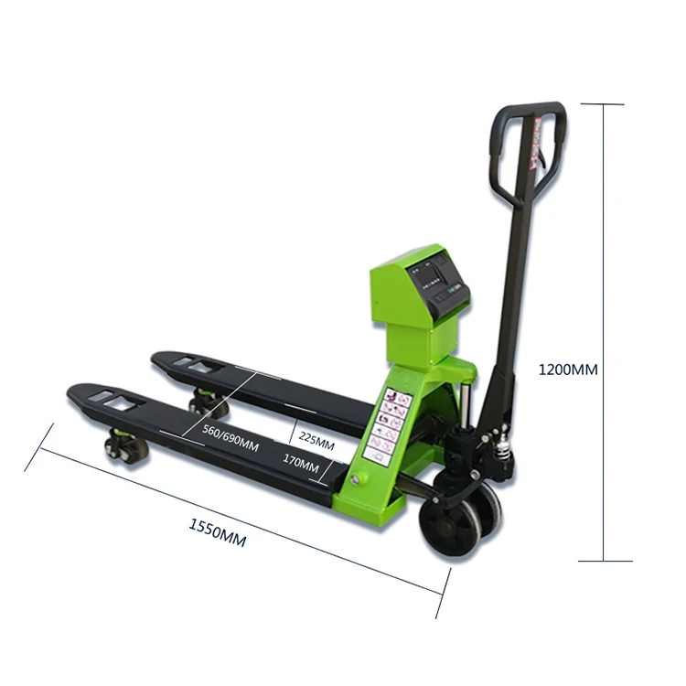 1 /3 Tons Heavy Hydraulic Pump Drivable Hand Pallet Truck Jack Buy 3