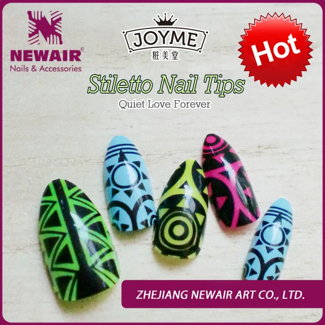 China Pre Tip Products Find Manufacturers Nail Art Suppliers Pre Designed Acrylic Tips Colored Designs