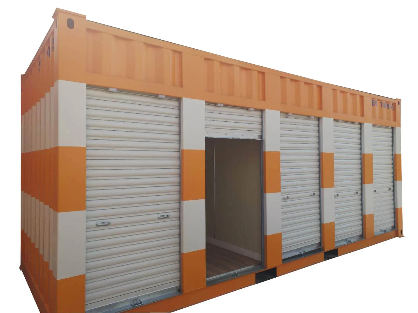 40ft 20ft Shipping Container Storage Warehouse With Garage Rolling