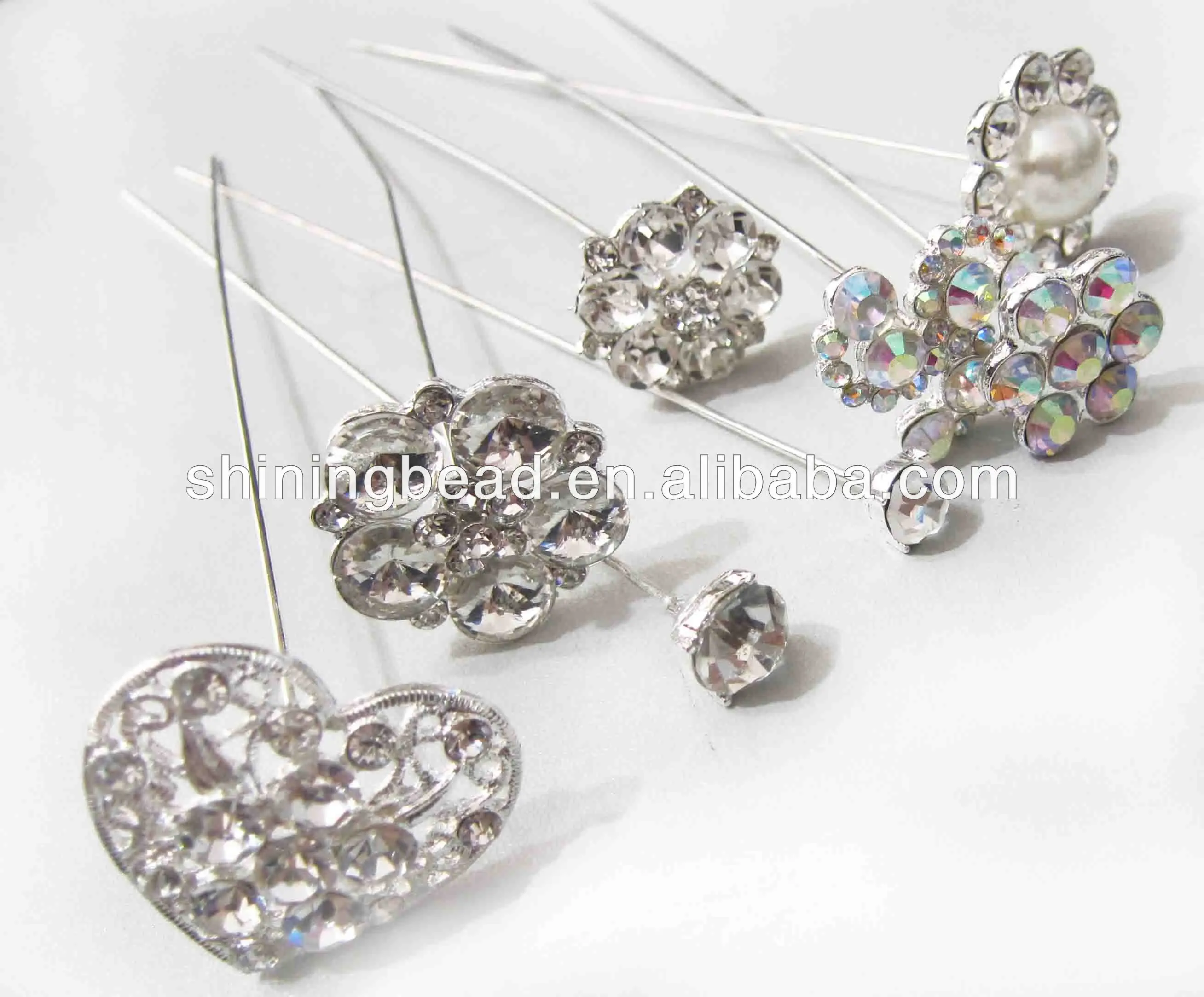 New Stylish Bling Rhinestone Flower Hijab Brooch Pin Buy Unique Hijab