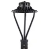 quick install 150W top pole mounted area garden cube led light