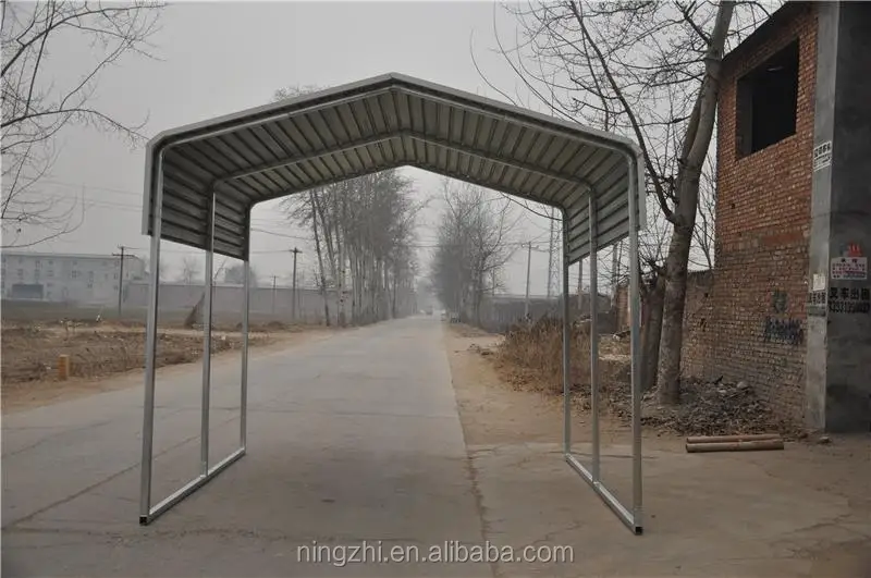 Modern Design Prefab Galvanized Square Tubing Carport Garage Buy