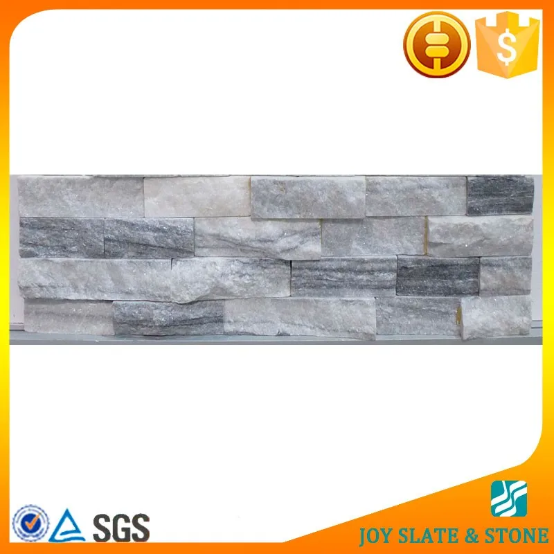 Chinese cloudy white culture stone/wall slate culture stone